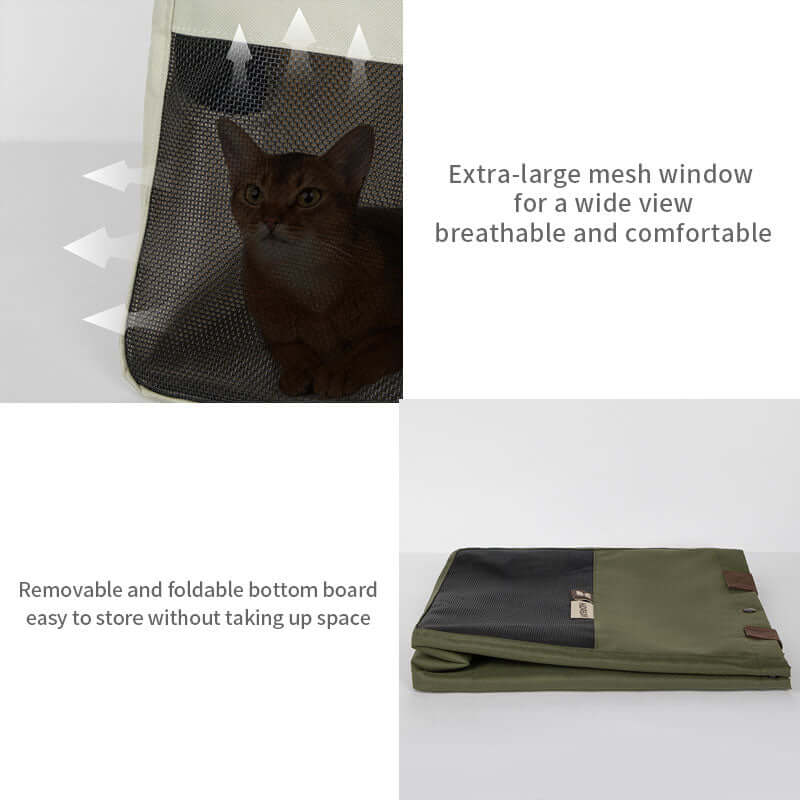 Single-Shoulder Portable Pet Carrier Bag