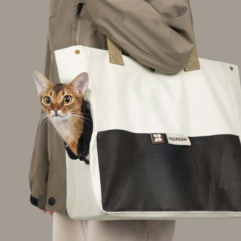 Single-Shoulder Portable Pet Carrier Bag